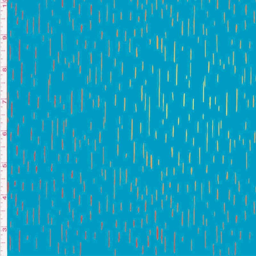 Pat Bruderer - Bee Resilient - Birch Bark Biting Fabric - PB-BB01-TRQ3